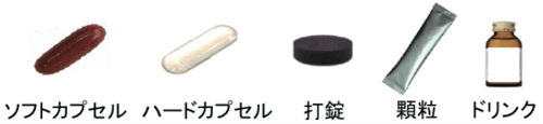 サプリメントの種類
